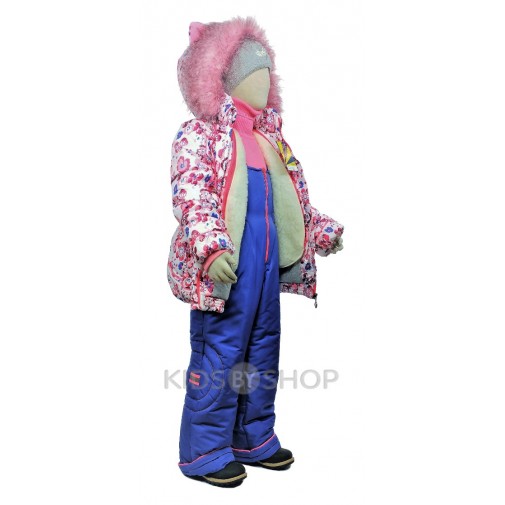 TOMAS, зимний костюм "Подснежники" розовый 98
