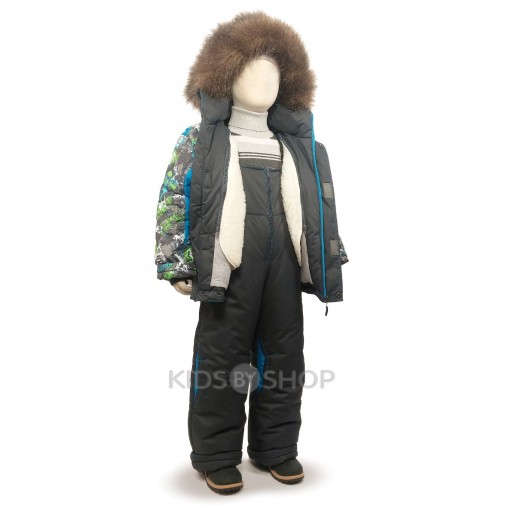 TOMAS, зимний костюм "Сноуборд - М" серый 104