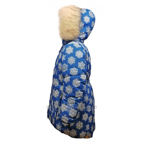 TOMAS, зимняя куртка "Виктория" синий-С 122-152
