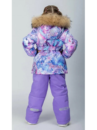 TOMAS, зимний костюм "Гламур" зимний единорог 110-140