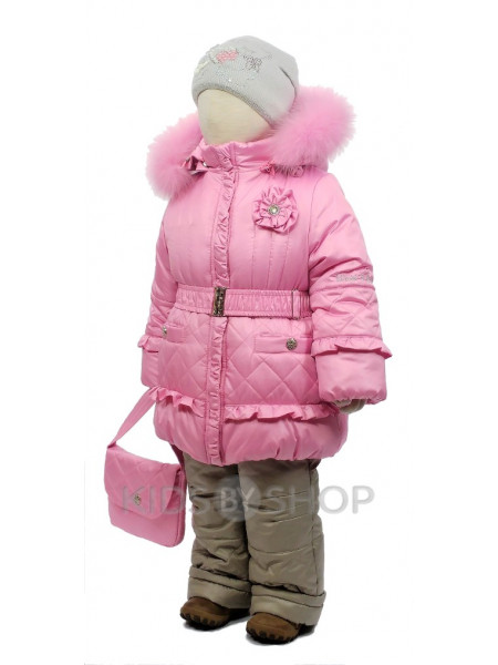 EGORKA, зимний костюм "Розочка" розовый 86-98