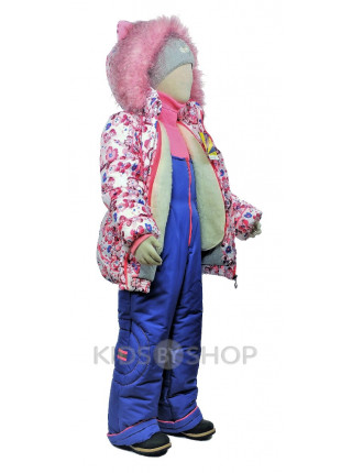 TOMAS, зимний костюм "Подснежники" розовый 98