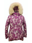 TOMAS, зимняя куртка "Виктория" сирень-Л 122-152