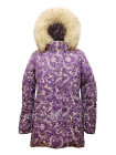 TOMAS, зимняя куртка "Виктория" сирень-С 122-152