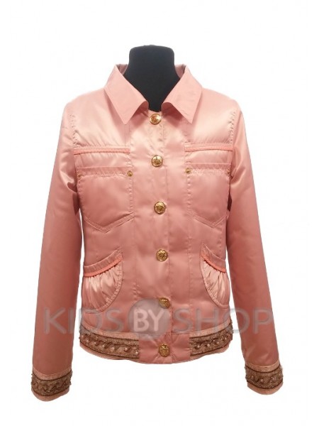 ANGELO, ветровка-пиджак подростковая розовый 140-158