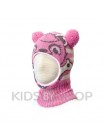 Шапка-шлем "Панда" розовый KOLAD, 46-48